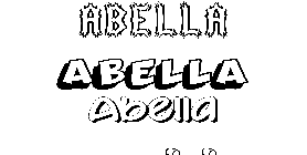 Coloriage Abella