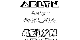 Coloriage Aelyn