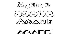 Coloriage Agaue