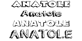 Coloriage Anatole