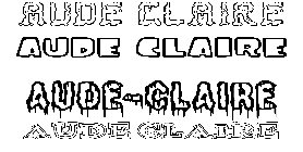 Coloriage Aude-Claire