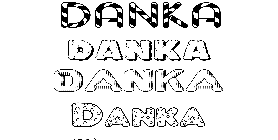 Coloriage Danka