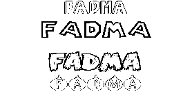 Coloriage Fadma