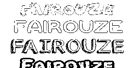 Coloriage Fairouze