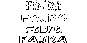 Coloriage Fajra
