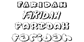 Coloriage Faridah