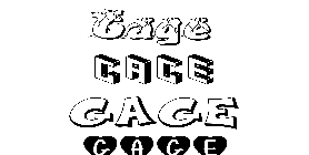 Coloriage Gage