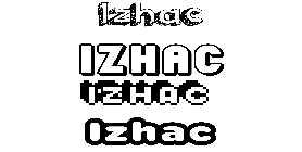 Coloriage Izhac