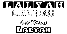 Coloriage Lalyah