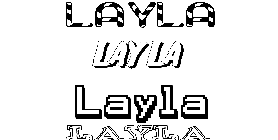 Coloriage Layla