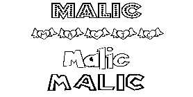 Coloriage Malic