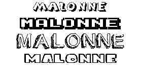 Coloriage Malonne