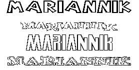 Coloriage Mariannik