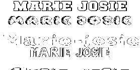 Coloriage Marie-Josie