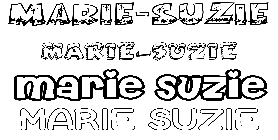 Coloriage Marie-Suzie