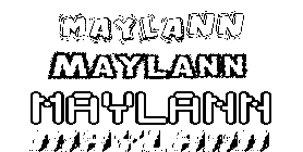 Coloriage Maylann
