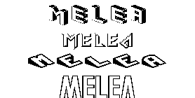 Coloriage Melea