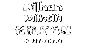 Coloriage Milhan