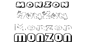 Coloriage Monzon