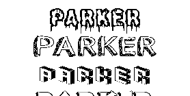 Coloriage Parker