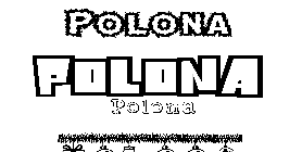Coloriage Polona