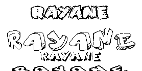Coloriage Rayane
