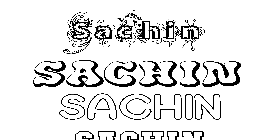 Coloriage Sachin