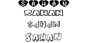 Coloriage Sahan