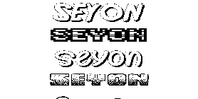 Coloriage Seyon