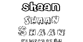 Coloriage Shaan