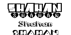 Coloriage Shahan