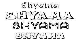 Coloriage Shyama