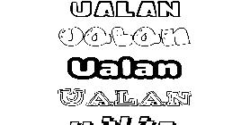 Coloriage Ualan