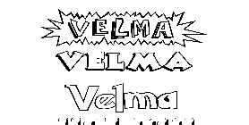 Coloriage Velma
