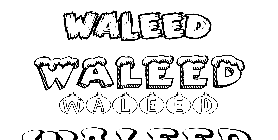 Coloriage Waleed