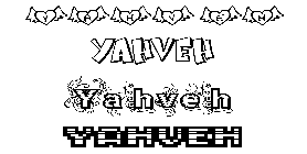 Coloriage Yahveh