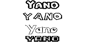 Coloriage Yano