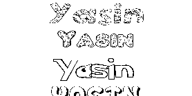Coloriage Yasin