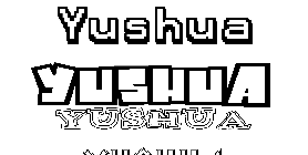 Coloriage Yushua