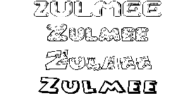 Coloriage Zulmee